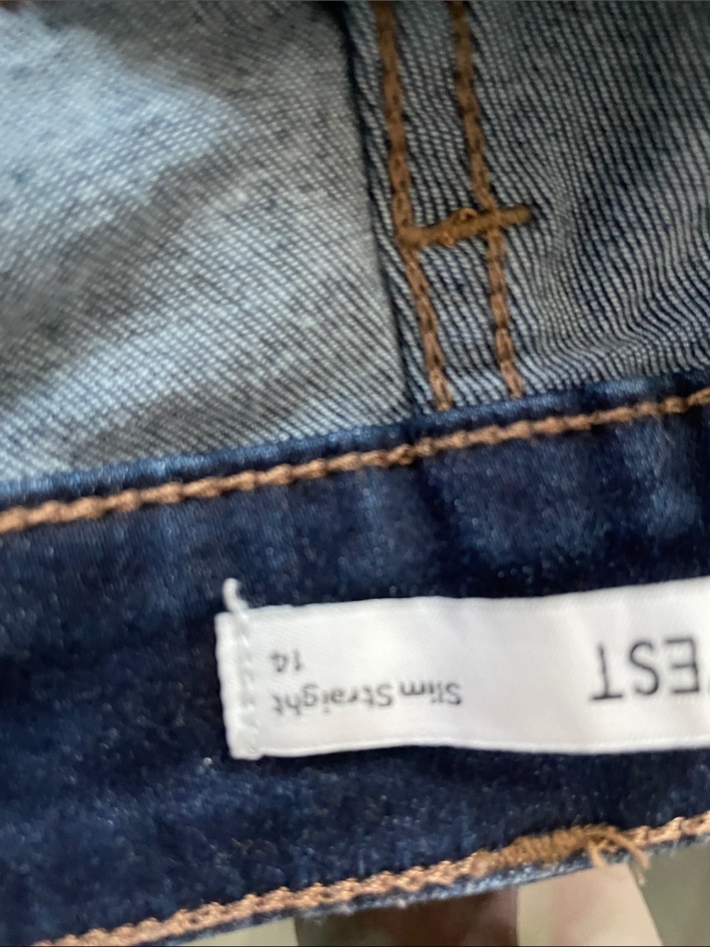 Nine West Dark Blue Women's Jeans - Picture 3 of 4